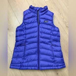 Patagonia girls large down Puffer Vest